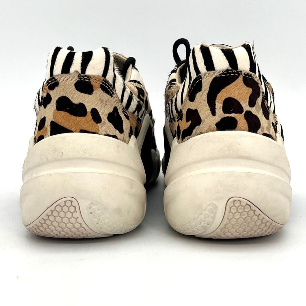 Mark Nason Los Angeles Neo Block Mix Up Animal Print Sneakers Shoes Womens 8.5 - Picture 4 of 16